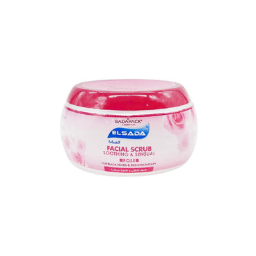 Elsada Facial Scrub 500ml / Rose - Karout Online -Karout Online Shopping In lebanon - Karout Express Delivery 
