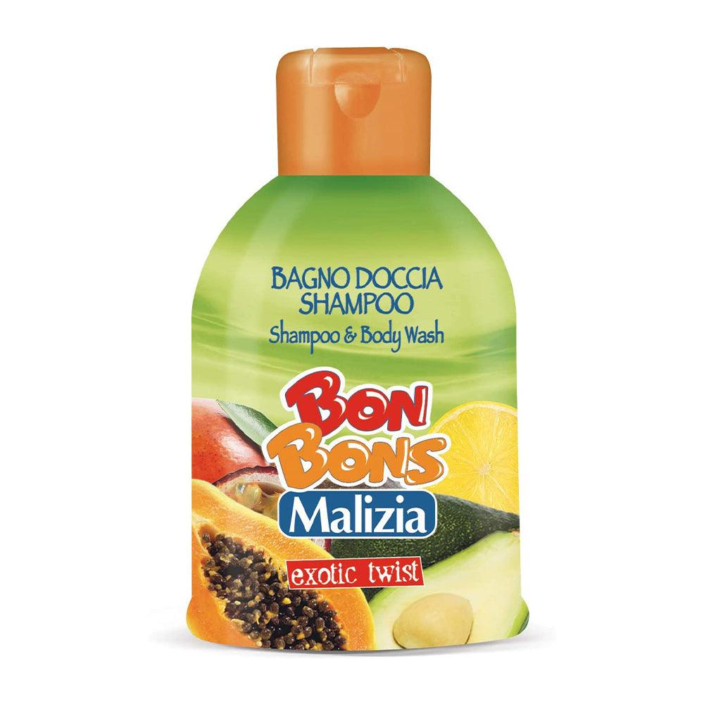 Malizia BonBons Exotic Twist Shampoo and Body Wash 400ml - Karout Online -Karout Online Shopping In lebanon - Karout Express Delivery 