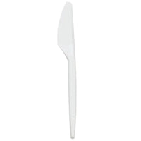 White Plastic Knives ( 100 Pcs) / 181129 Cleaning & Household