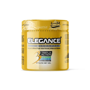 Elsada Elegance Triple Action Hair Gel / Honey 500 ml - Karout Online -Karout Online Shopping In lebanon - Karout Express Delivery 