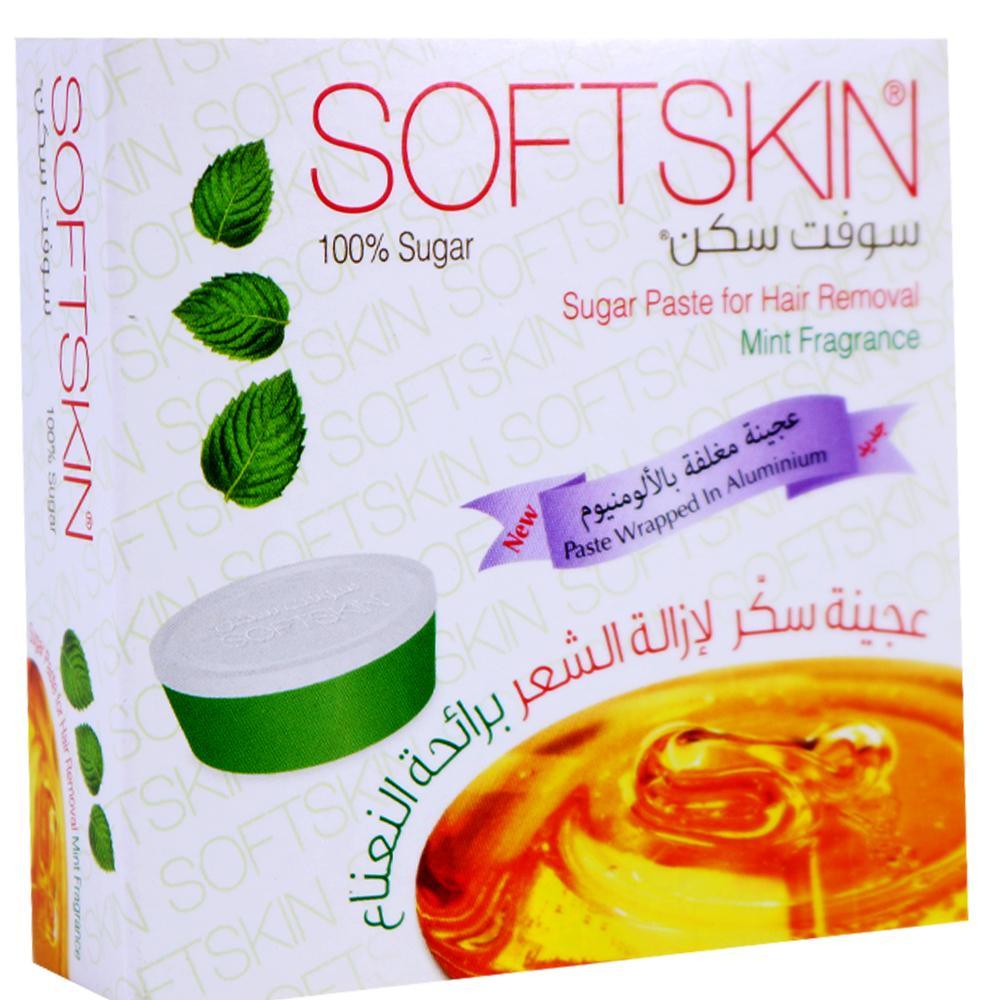 Soft Skin Sugar Paste For Hair Removal Mint Fragrance 80 g.