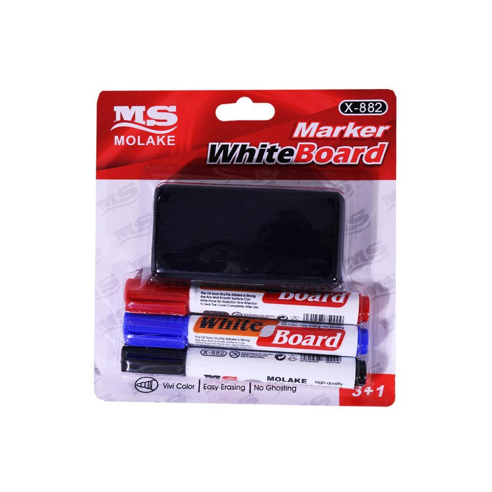 White Board Marker *3 With Eraser.