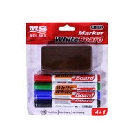 White Board Marker *4 With Eraser.