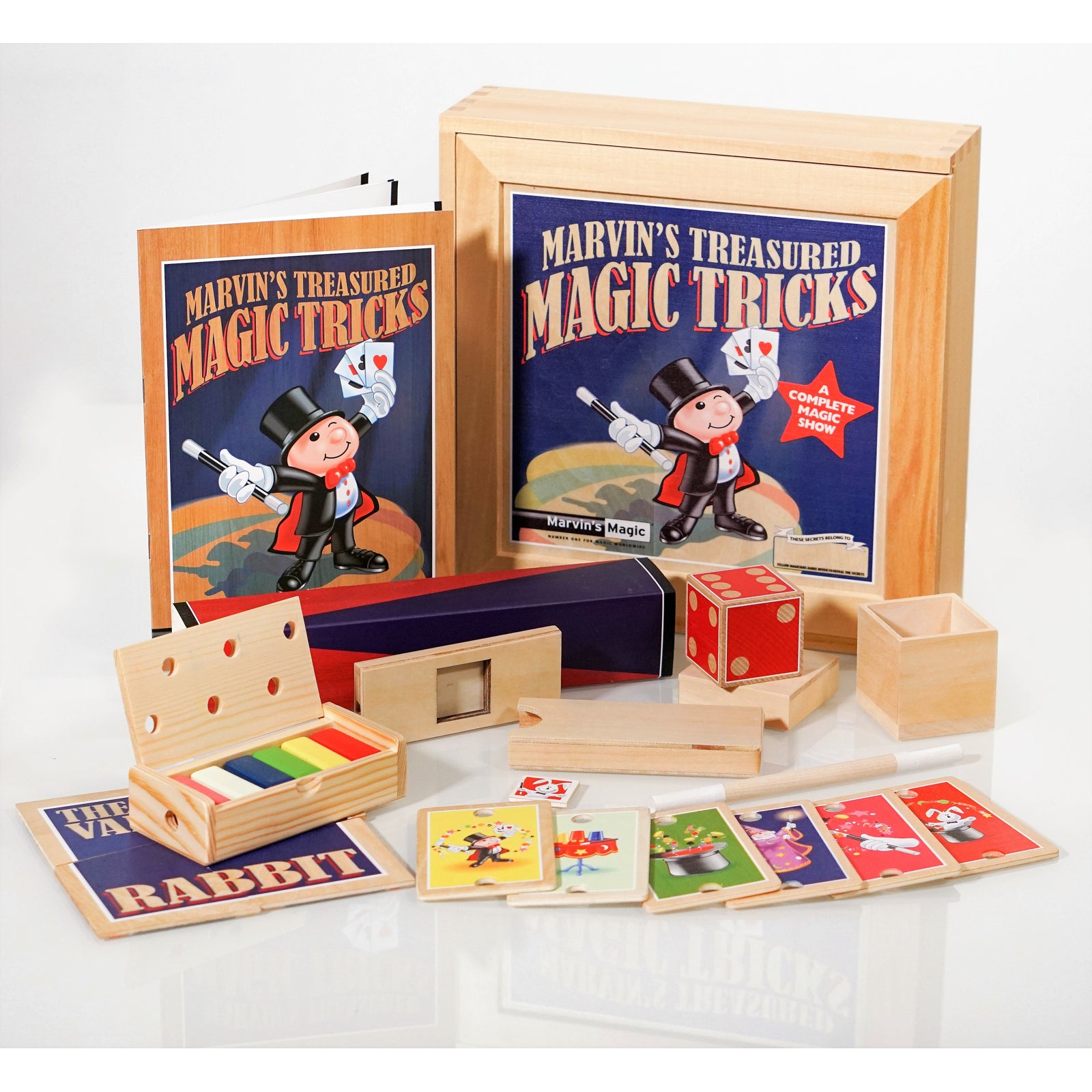Marvin’s Magic Treasured Tricks  Wooden Set
