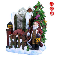 Christmas Fountain with LED Light.