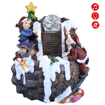 Christmas Fountain with LED Light.