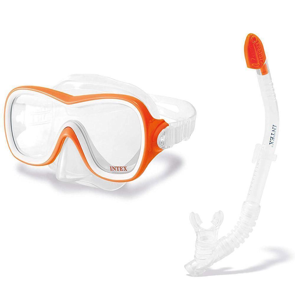 Intex 55647E Wave Rider Swim Set Mask & Snorkel, Assorted Color - Karout Online -Karout Online Shopping In lebanon - Karout Express Delivery 