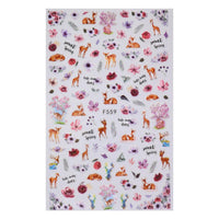 Nail Stickers / 22FK064 - Karout Online -Karout Online Shopping In lebanon - Karout Express Delivery 