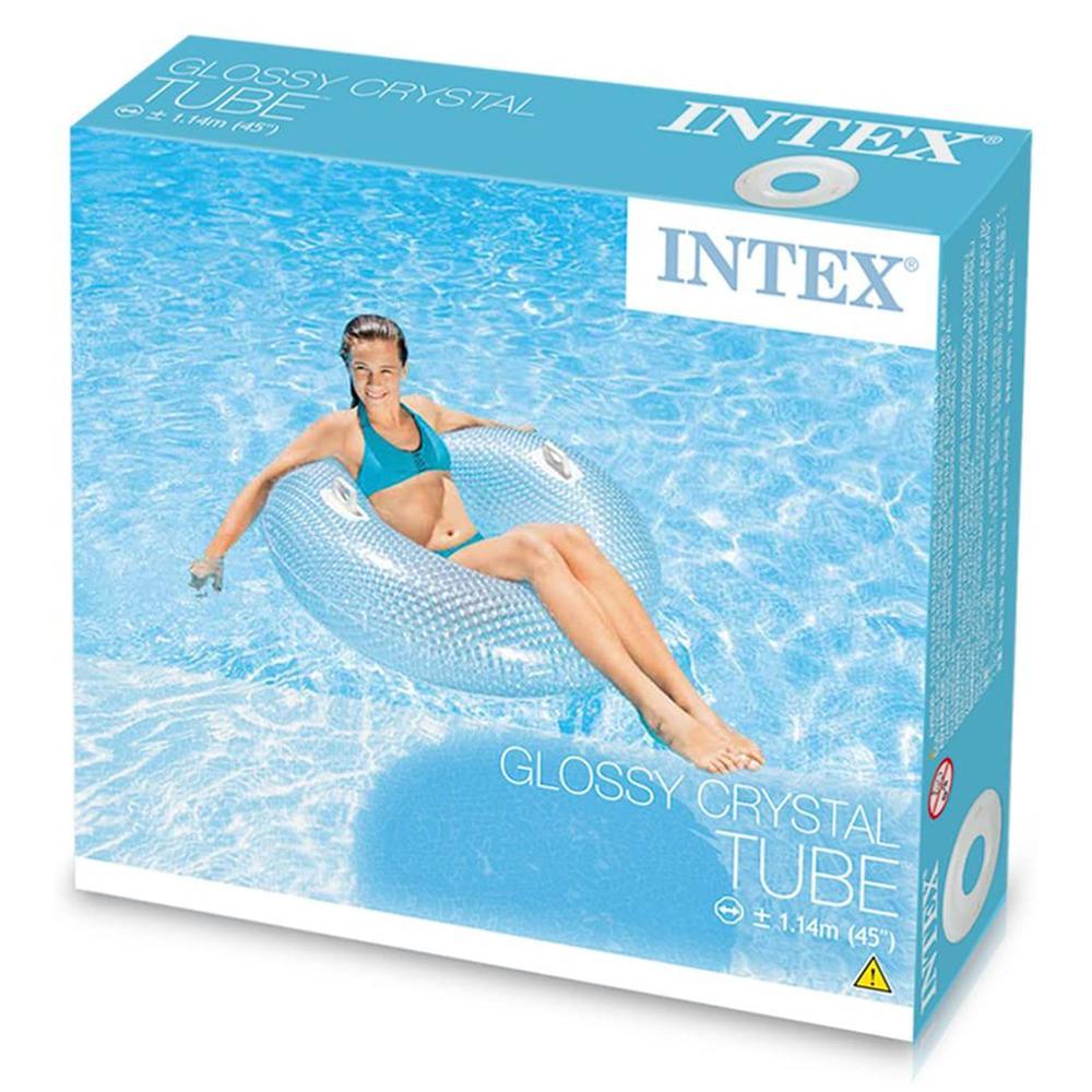 Intex – Inflatable Wheel Crystals – 114 cm  – 56264 NP.