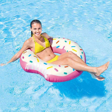 Intex Donut Tube Inflatable Mattress - Karout Online -Karout Online Shopping In lebanon - Karout Express Delivery 