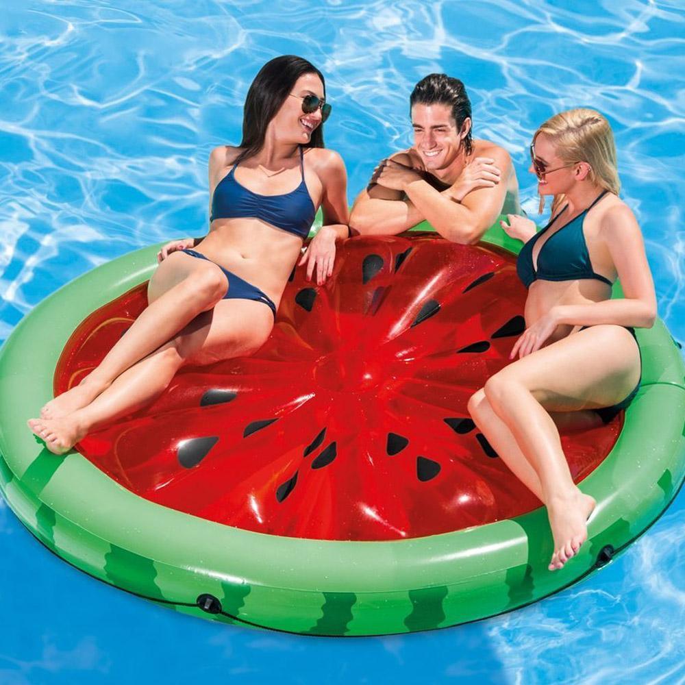 Intex Inflatable island watermelon 183x23.