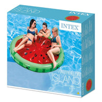 Intex Inflatable island watermelon 183x23.