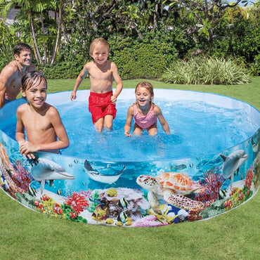 Intex 56453 Pool Hard Baby Reef 244 X 46 Cm / 58472Np Kids Pools & Play Centers