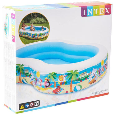 INTEX Swim Center Seashore Pool 56490 - Karout Online -Karout Online Shopping In lebanon - Karout Express Delivery 
