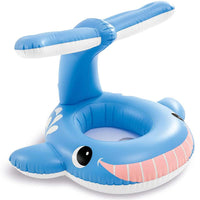 Intex - Jolly Whale Shaded Baby Float - Blue.