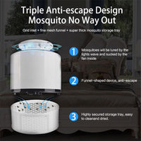 Electric LED Mosquito Killer Lamp Anti-Radiation USB Repellent Trap