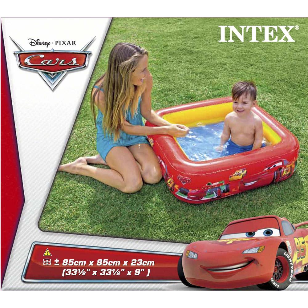 Intex, Cars Play Box Pool, 85 x 85 x 23 cm.
