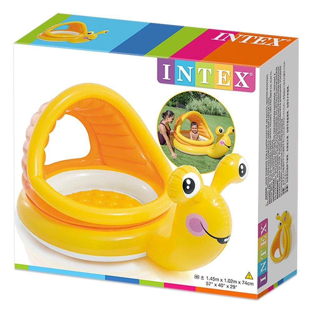 Intex - Lazy Snail Shade Baby Pool.