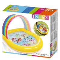 INTEX Rainbow Arch Spray Pool, 147x130x86cm.