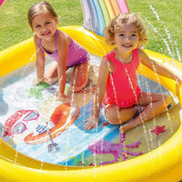 INTEX Rainbow Arch Spray Pool, 147x130x86cm.