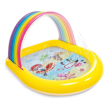 INTEX Rainbow Arch Spray Pool, 147x130x86cm.