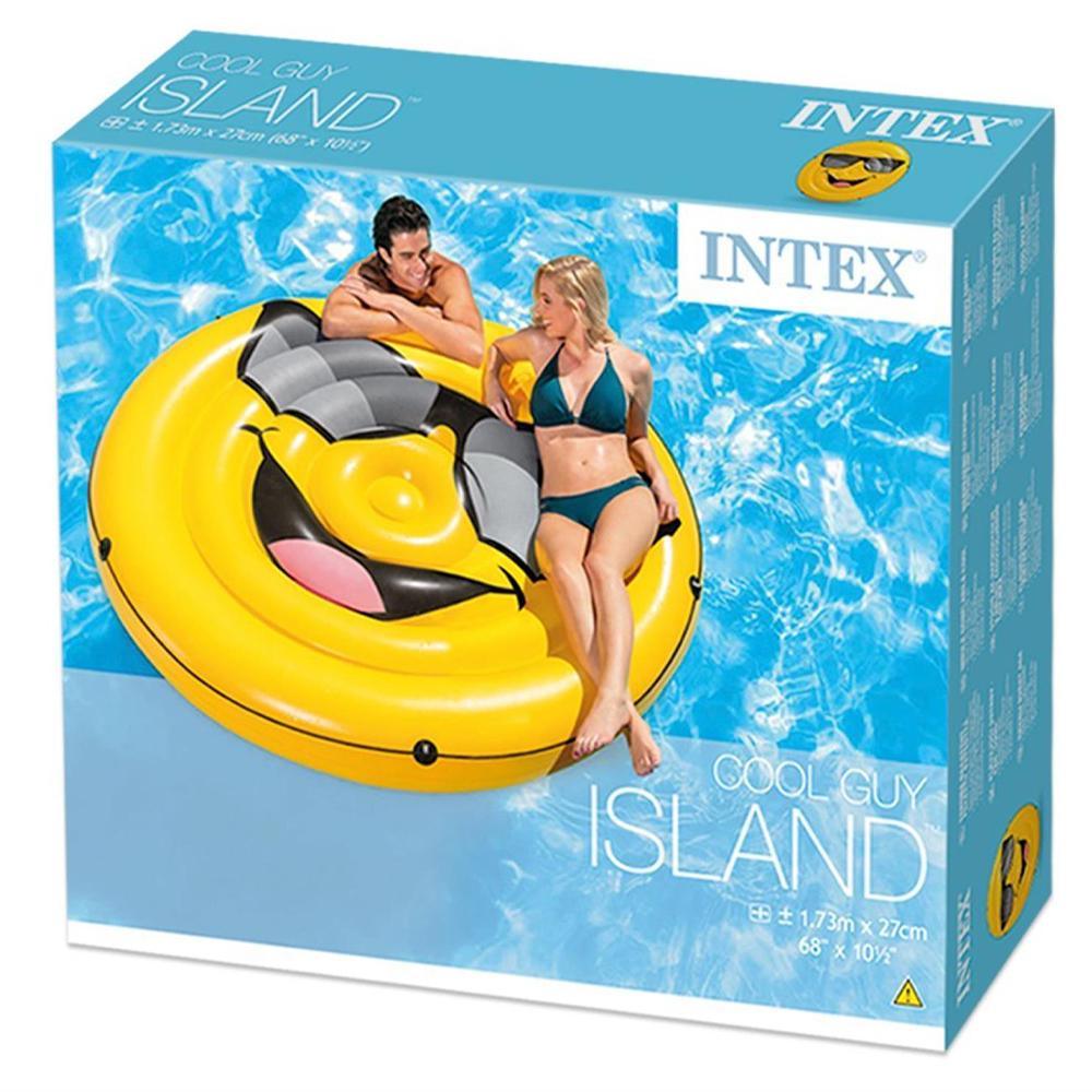 Intex Pool Float Cool Guy Island 173*27cm 57254EU.