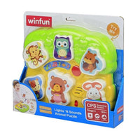 Win Fun Lights N Sounds Animal Puzzle - Karout Online -Karout Online Shopping In lebanon - Karout Express Delivery 