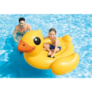 Intex Mega Yellow Duck Island - Karout Online -Karout Online Shopping In lebanon - Karout Express Delivery 