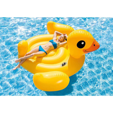 Intex Mega Yellow Duck Island - Karout Online -Karout Online Shopping In lebanon - Karout Express Delivery 