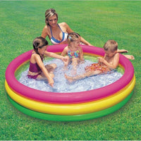 Intex Sunset Glow Baby Pool, Multi Color 114*25cm.