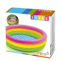 Intex Sunset Glow Baby Pool, Multi Color 114*25cm.