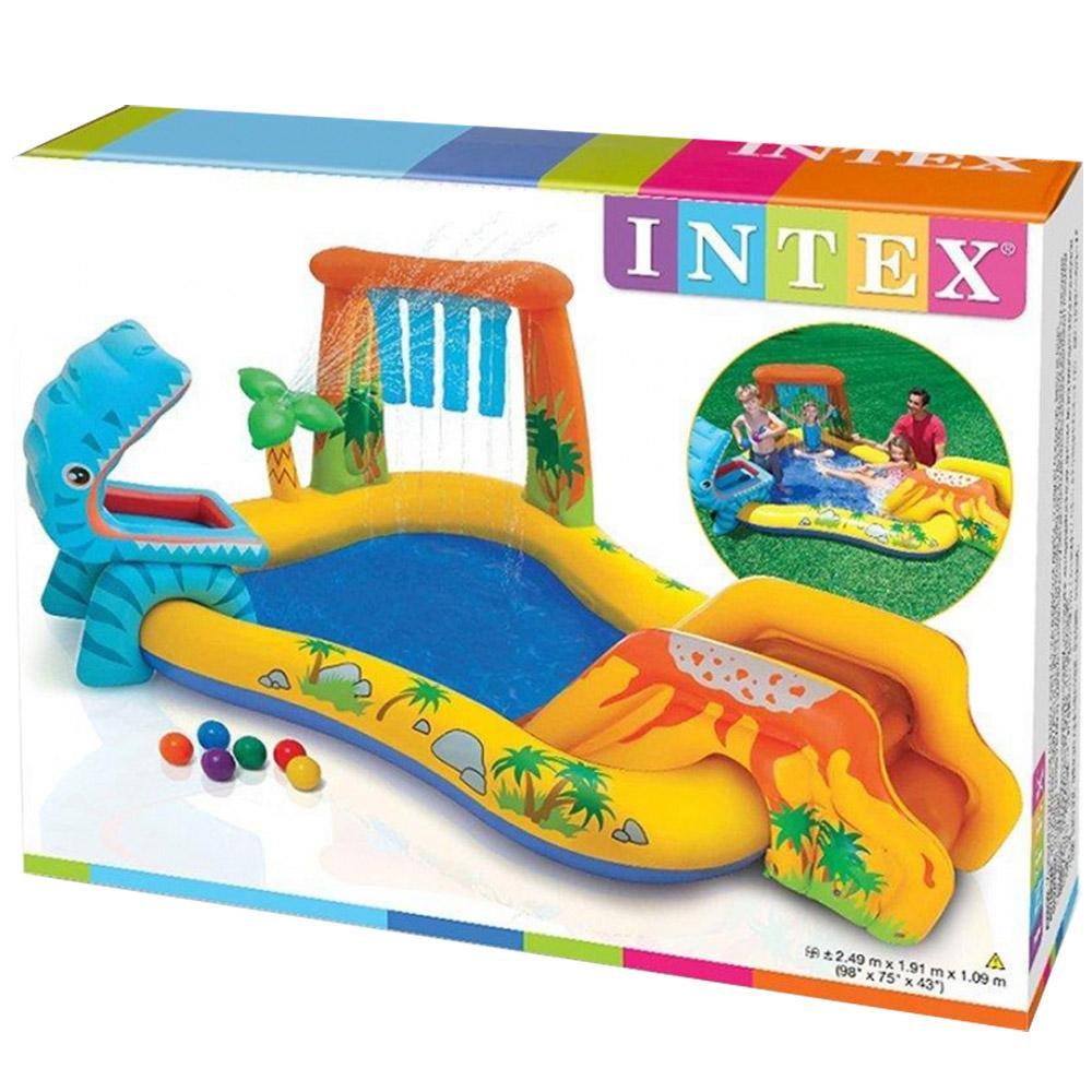 Intex 57444 Dinosaur Play Center Swim Pool - Karout Online