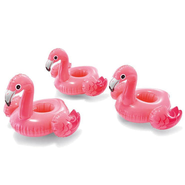 Intex - Flamingo Drink Cup Holder Floats 3-Pack Summer