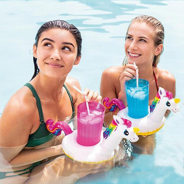 Intex 57506Np Set Of 3 Unicorn Coasters (Drink Holders) Summer