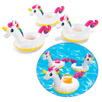 Intex 57506Np Set Of 3 Unicorn Coasters (Drink Holders) Summer