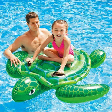 intex 57524 intex 57524 turtle inflatable cavalcab. cm 150x127.