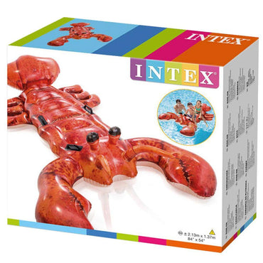 Intex 57533 Inflatable Ride-On Lobster-For Swimming Pools Red Summer