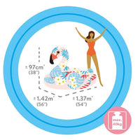 Intex TROPICAL FLAMINGO RIDE-ON.