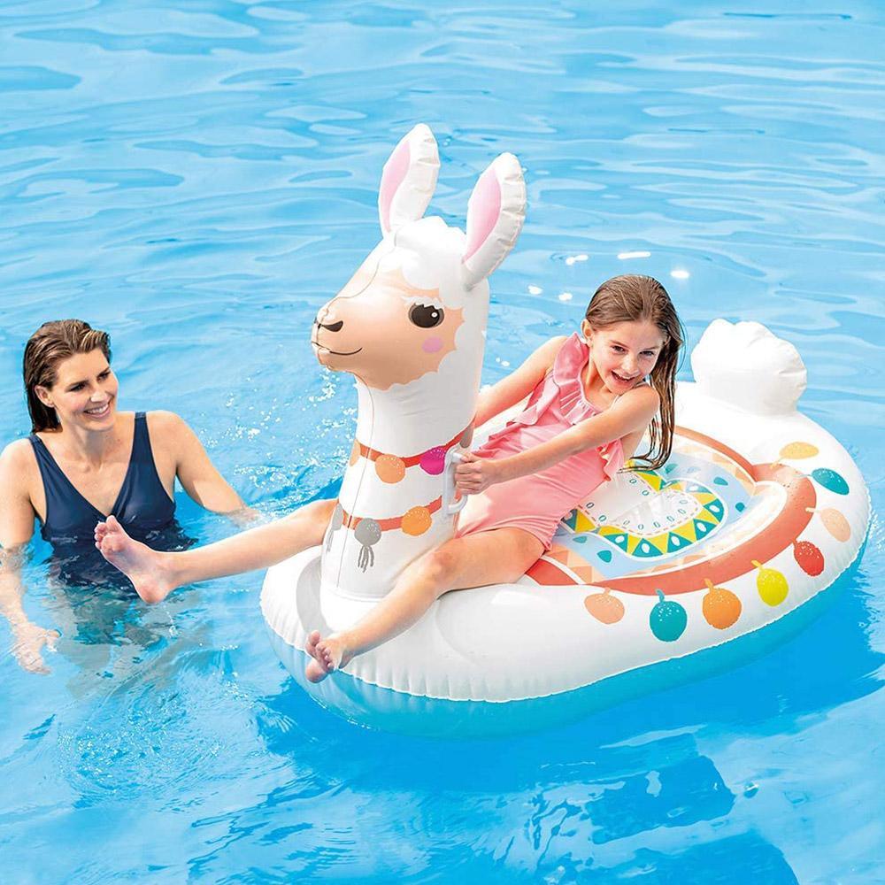 Intex 57564Np Cute Llama Ride-On Float Summer