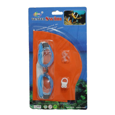Swimming Goggles With Hat Set.