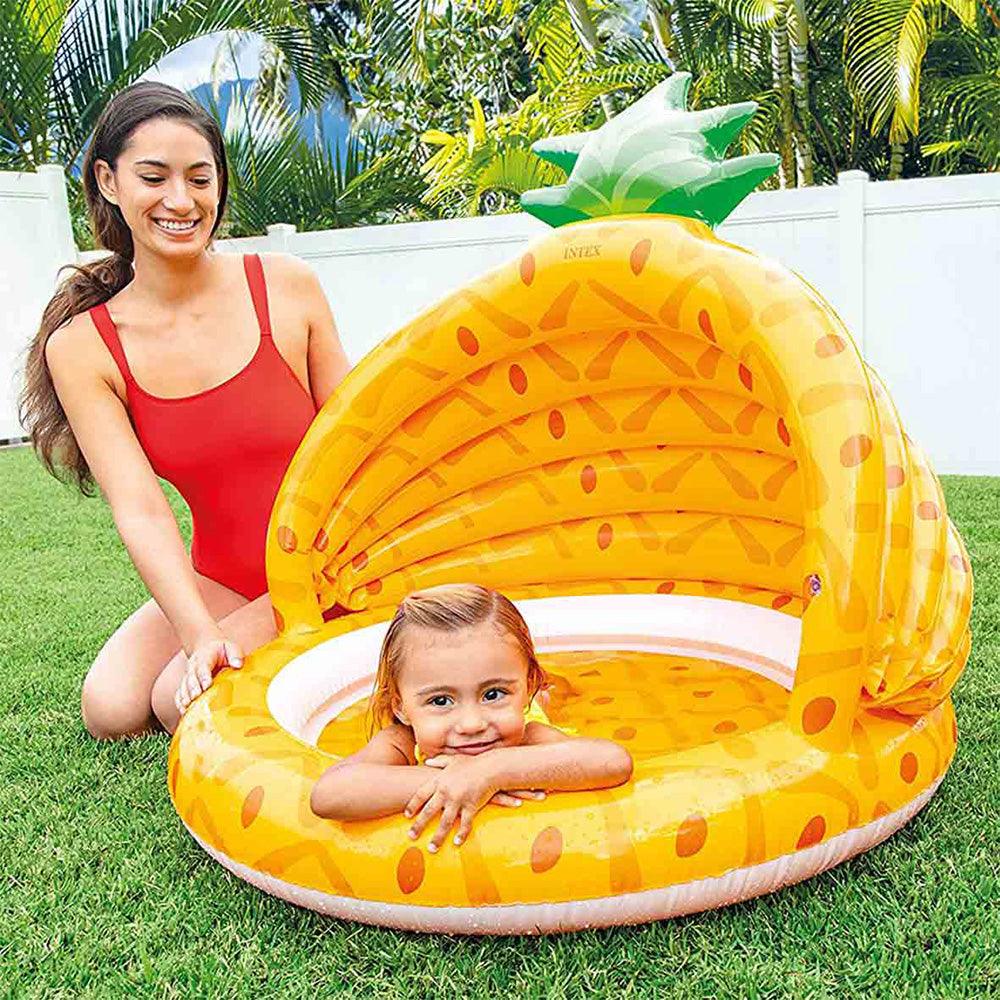 Intex Pineapple Baby Pool - Karout Online -Karout Online Shopping In lebanon - Karout Express Delivery 