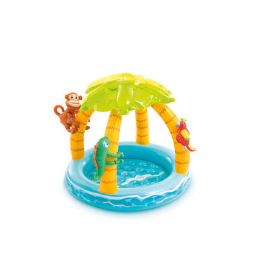 (NET) INTEX 58417NP - Tropical Island baby pool (102x86cm) paddling pool