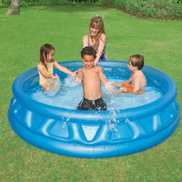 Intex Inflated Soft Side Pool, Blue, 58431 - Karout Online -Karout Online Shopping In lebanon - Karout Express Delivery 