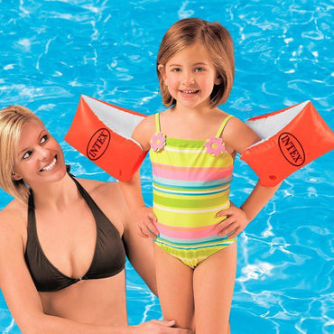 Intex Large Deluxe Arm Bands 58641Np Summer