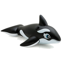 Intex Beach 58561 Whale Ride-On193*119Cm Black Floater Summer