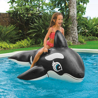 Intex Beach 58561 Whale Ride-On193*119Cm Black Floater Summer