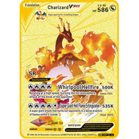 Pokemon Metal Golden Vmax Cards - Karout Online -Karout Online Shopping In lebanon - Karout Express Delivery 