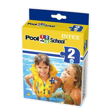 Intex, Deluxe Pool School Swim Vest - 58660, Yellow.