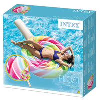 Intex 58753Eu Lollipop Inflatable Recreation Float (208 X 135 Cm) Summer