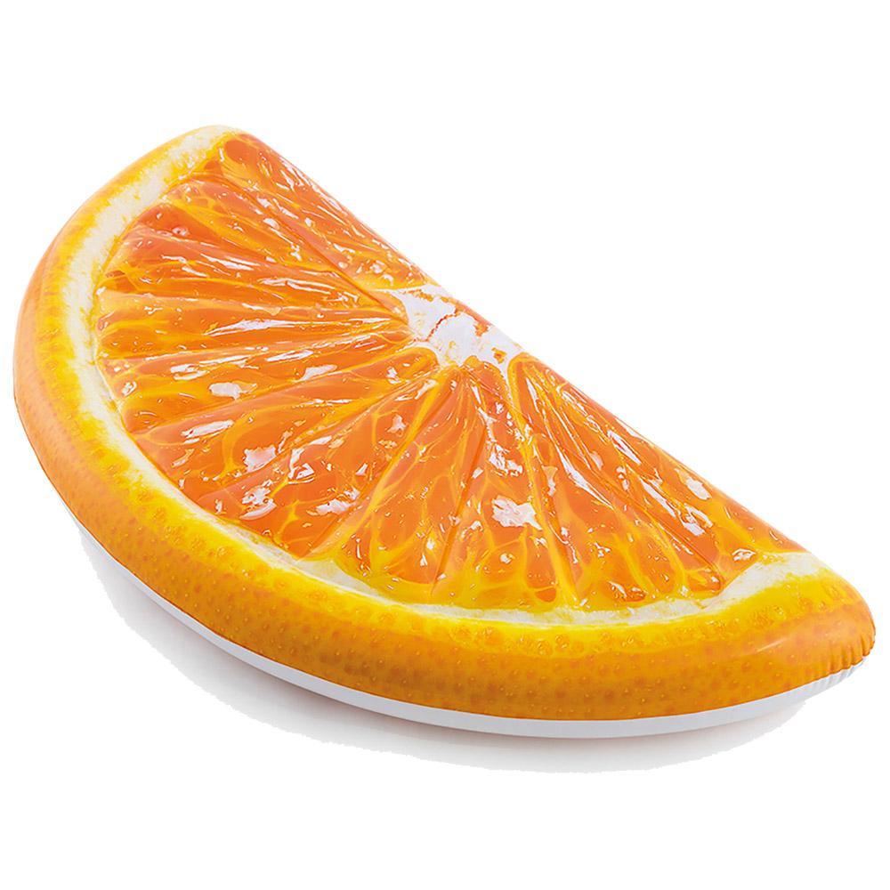 Intex 58763Eu Inflatable Orange Slice Mat With Realistic Printing (178X 85 Cm) Summer